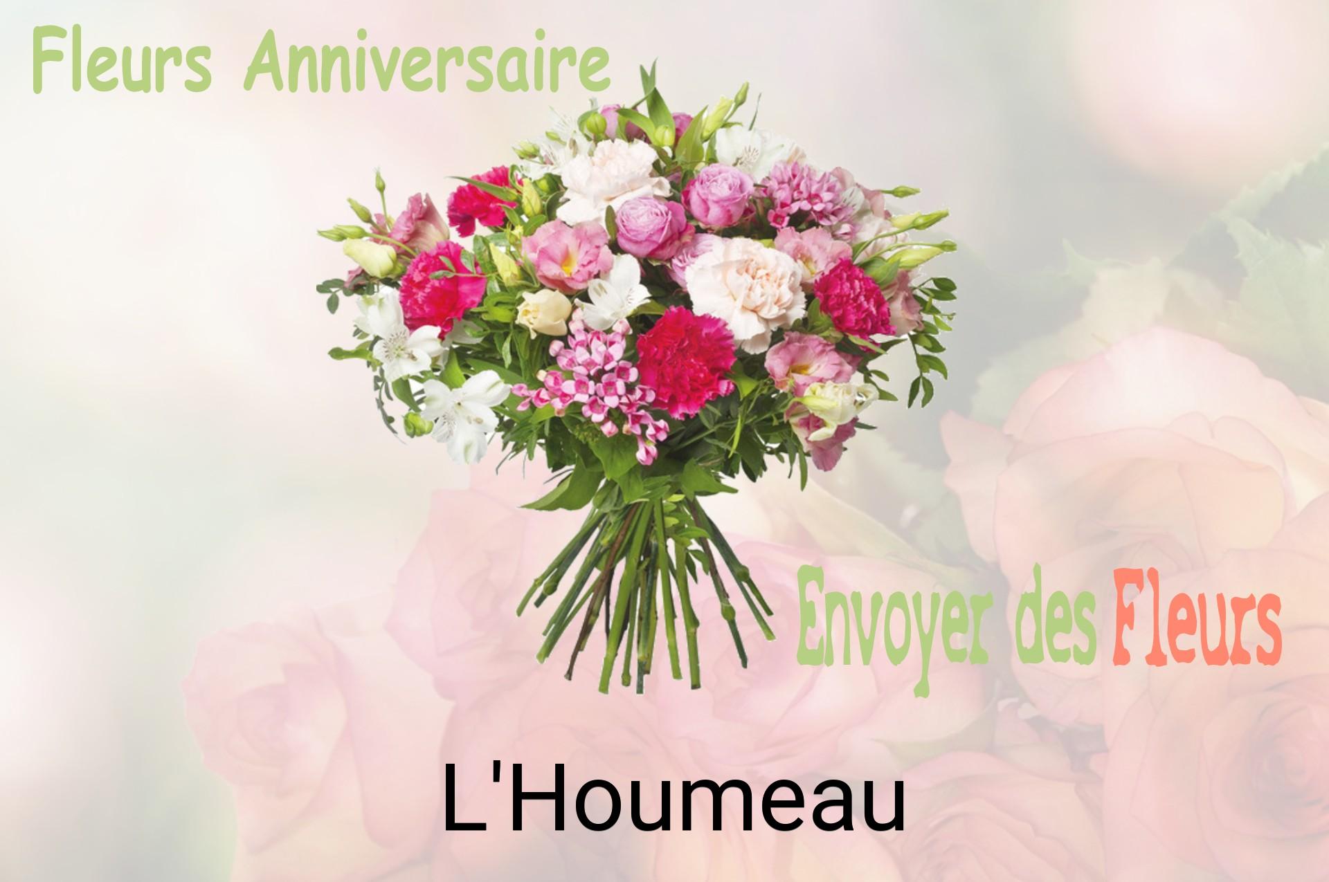 Bouquet de fleurs d’anniversaire livré à L'Houmeau